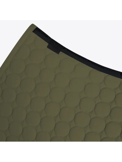 Sudadero de salto verde oliva (Winter Moss) de jersey con acolchado circular para caballo Circle Quilted - Cavalleria Toscana - imagen 2