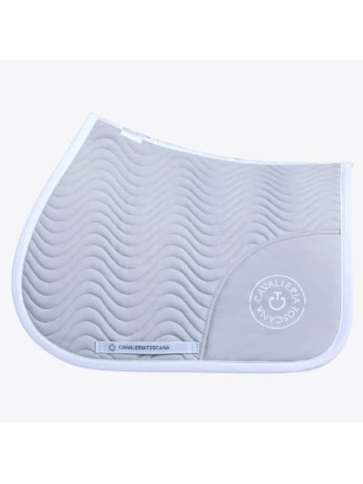 Sudadero de salto beige para caballo Double Orbit Wave - Cavalleria Toscana