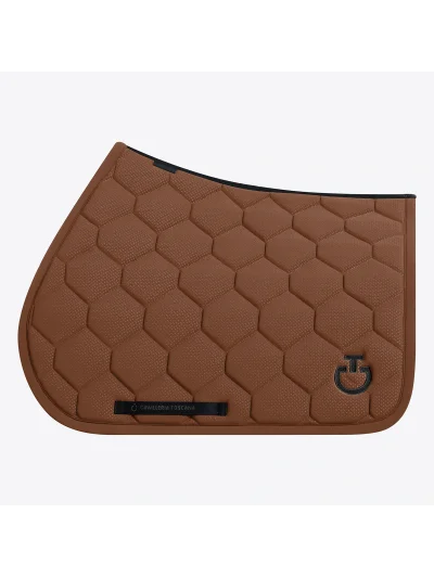 Tapis de saut marron de tissu perforé - Cavalleria Toscana