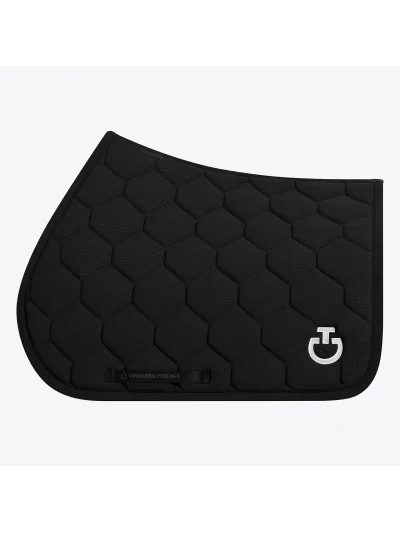 Tapis de saut noir de tissu perforé - Cavalleria Toscana