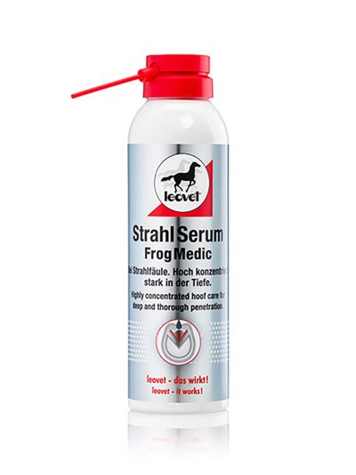 Higienizador de cascos de caballo para el cuidado de la candidiasis (200ml) Frog Medic - Leovet