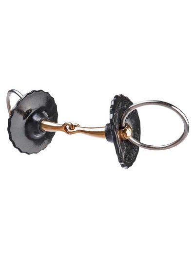 Galletas negras de gel suave para proteger la boca del caballo de la embocadura - Acavallo - imagen 2