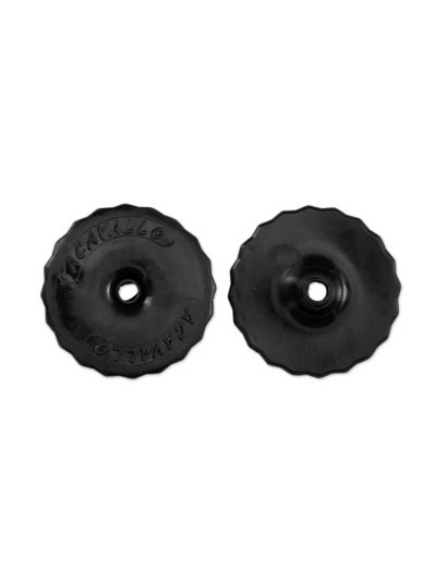 Galletas negras de gel suave para proteger la boca del caballo de la embocadura - Acavallo