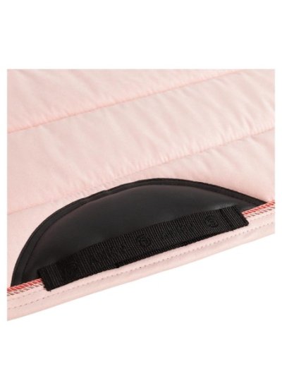 Sudadero de doma rosa palo (Pale Rosette) con antideslizante en la cruz, cordón decorativo y refuerzo en el paso de cincha para caballo - Anky - imagen 4