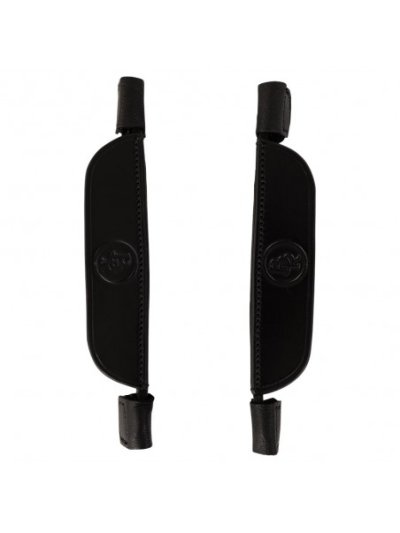 Anteojeras de cuero negro para caballos Bromley - BR