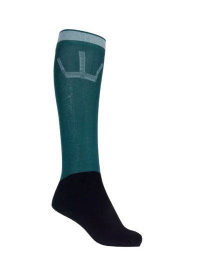 Pack of 2 pairs of thin competition socks (green and black) KLNico - Kingsland - imagen 2