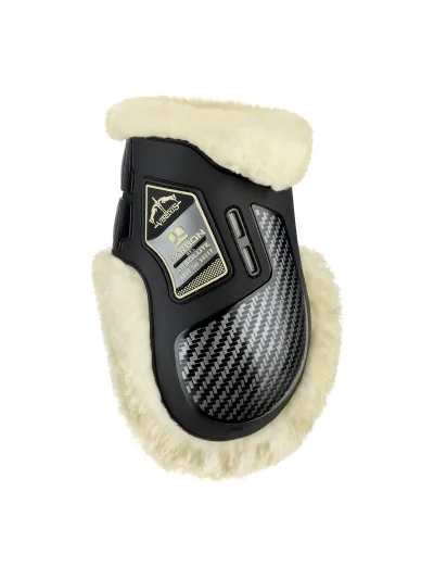 Protectores traseros negros de salto Carbon Gel Absolute Save the Sheep - Veredus