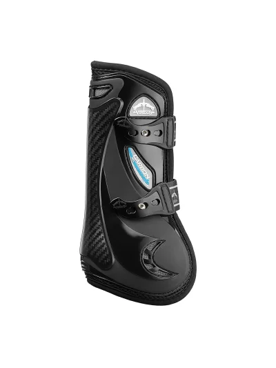 Protectores delanteros negros de salto Carbon Gel Vento - Veredus