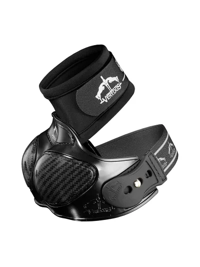 Black overreach boots Carbon Shield - Veredus