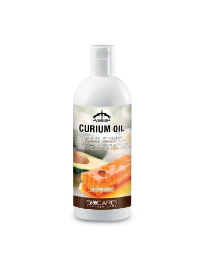 Huile pour cuir à la cire d'abeille Curium Oil 500 ml - Veredus