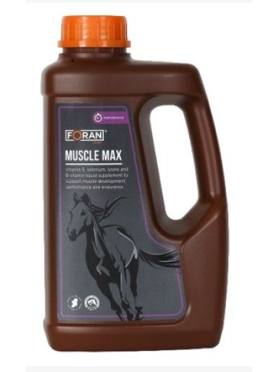 Suplemento liquido para desarollo muscular para caballo Muscle Max - FORAN
