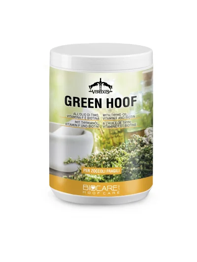 Pomada para cascos con aceite de tomillo y biotina Green Hoof 1000 ml - Veredus