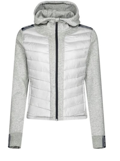 Veste grise matelassée par-devant pour femme KLginny - Kingsland