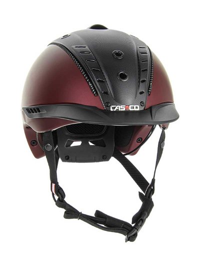 Casco para montar a caballo burdeos y negro Mistrall 2 Edition - Casco