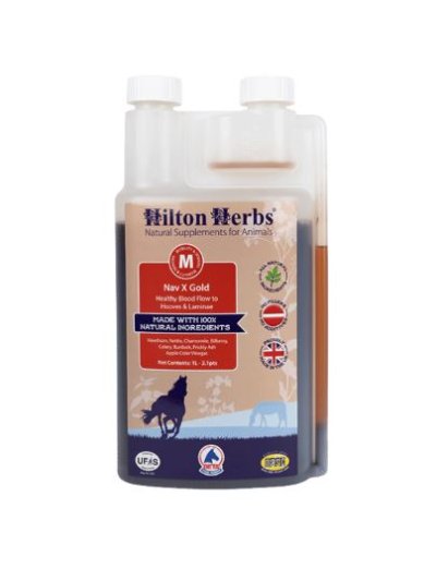Suplemento alimenticio para la circulación saludable (1L) Navx Gold - Hilton Herbs