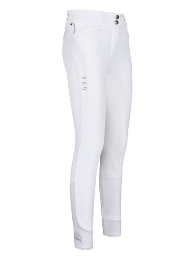Pantalons blanc à fond intégral en cuir pour femme - Odeon Pro - HV Polo