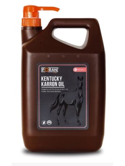 Aceite para favorecer la digestión de tu caballo "Kentucky Carron" (5L) de Foran Equine