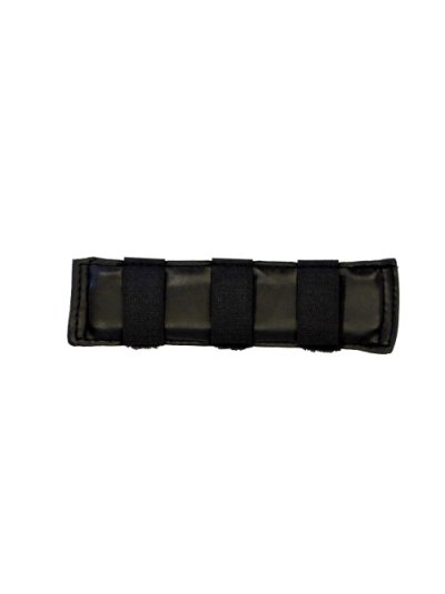 Protector de cadenilla de gel negro con velcro - Lexhis