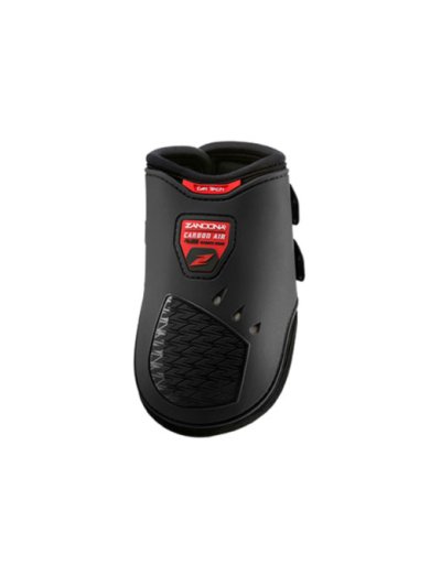 Pack of 2 black carbon air model jumping rear protectors - Zandona