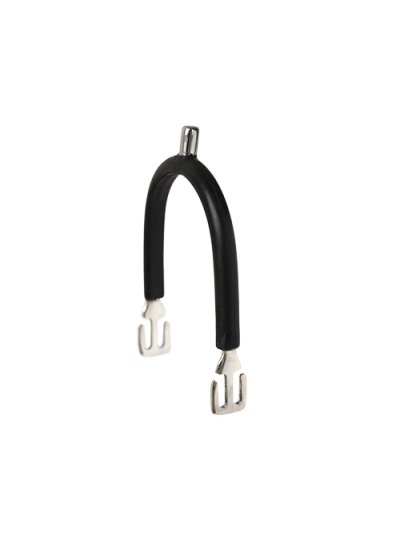 Espuela inglesa punta recta (15mm) unisex con goma - Sefton