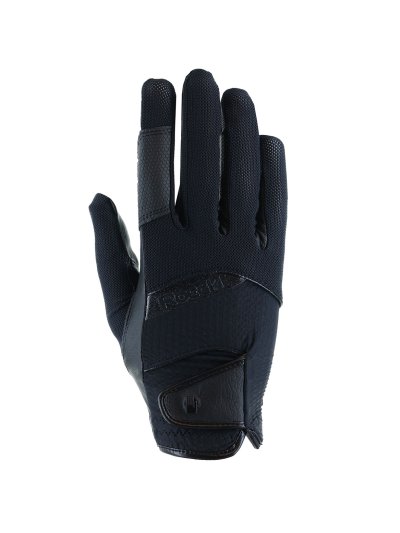 Guantes de montar a caballo negros transpirables MILLERO - Roeckl