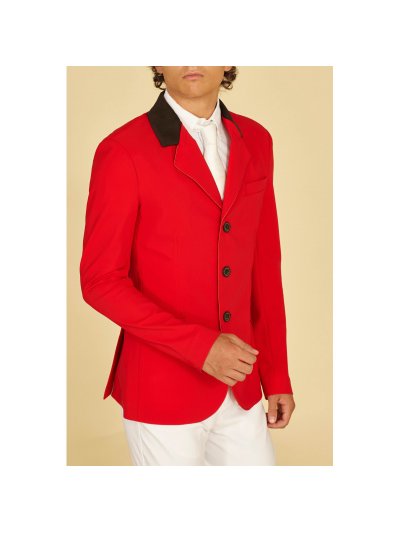 Americana Color roja para hombre modelo Turale - Manfredi