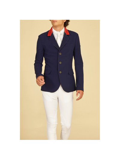 Americana Color azul marino para hombre modelo Turale - Manfredi
