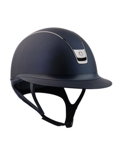 Casco azul marino mate con visera ancha Miss shield 2.0-Shadowmatt - Samshield