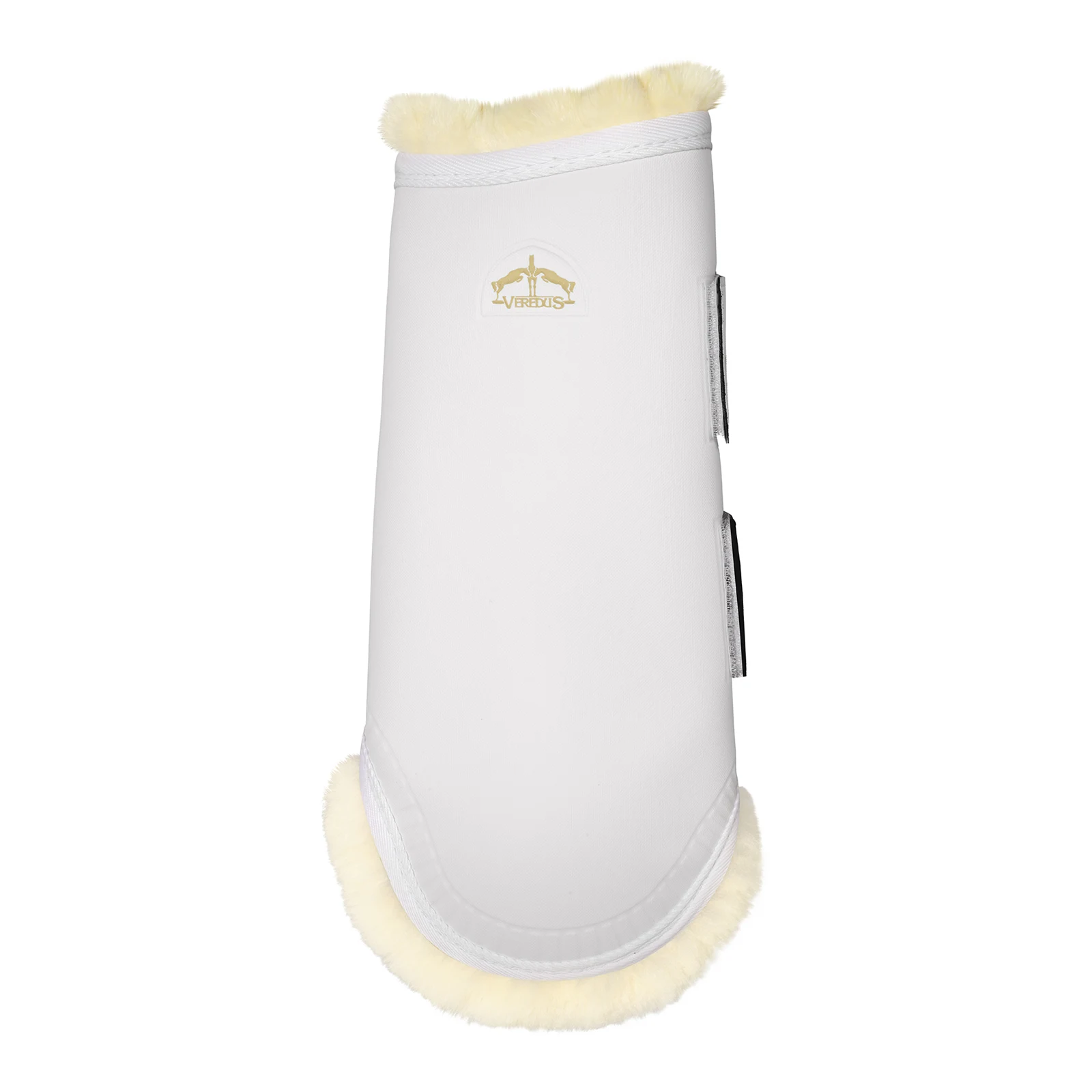 Protectores traseros de entrenamiento y paddock blancos con borreguillo TRB Save the Sheep - Veredus
