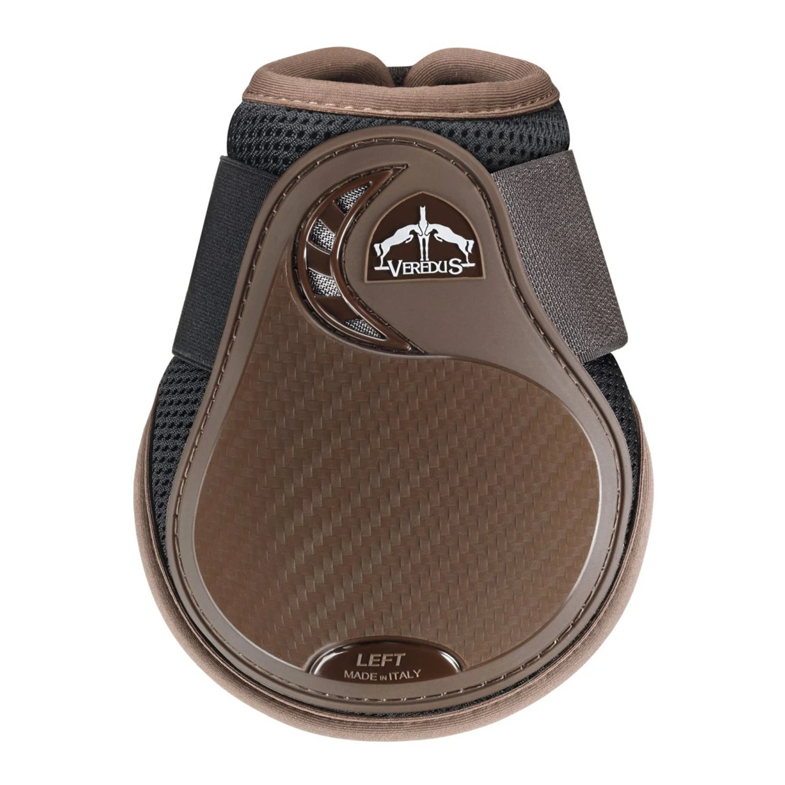 Brown rear training fetlock boots TRC Vento - Veredus