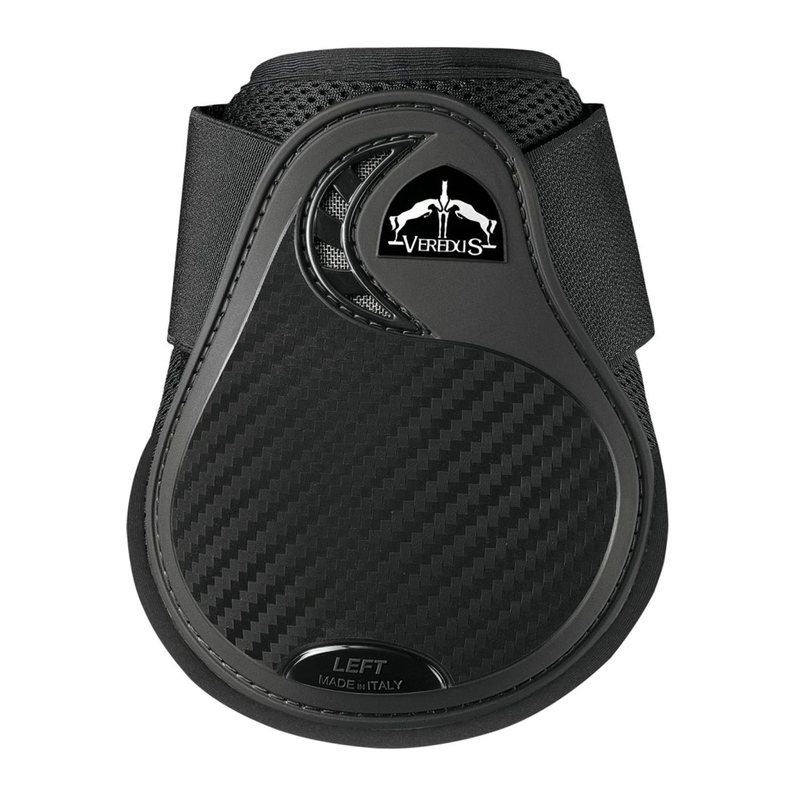 Black rear training fetlock boots TRC Vento - Veredus