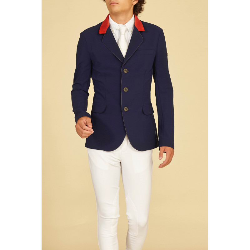 Veste bleu marine pour homme modèle Turale - Manfredi