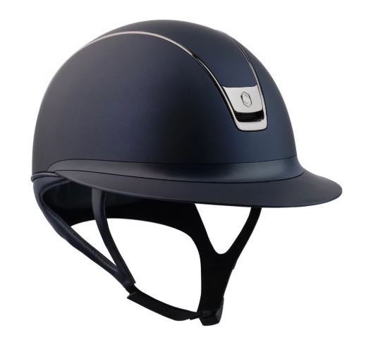 Casco azul marino mate con visera ancha Miss shield 2.0-Shadowmatt - Samshield